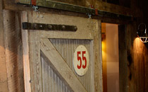 Reclaimed tin and barnwood siding